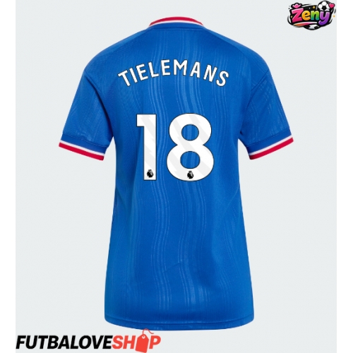 Dres Manchester United Youri Tielemans #18 Preč pre Ženy 2026-27 Krátky Rukáv